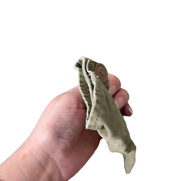 J.Crew Small Boyfriend Fatigue Jacket Army Green Full Zip VTG Utility - Picture 14 of 14